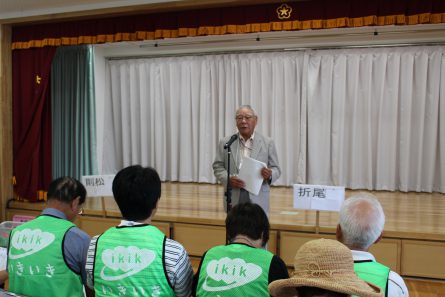 いきいき捜索模擬訓練 折尾