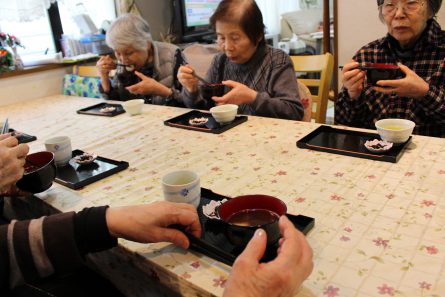 いきいきデイサービス 若松区 ぜんざい2