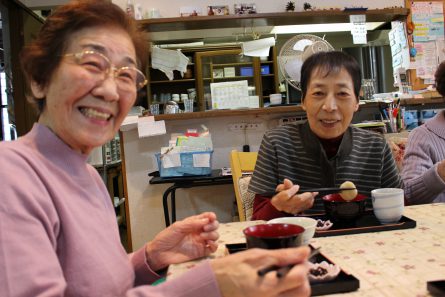 いきいきデイサービス 若松区 ぜんざい1