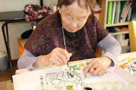 いきいきデイサービス 若松区 塗絵3