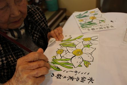 いきいきデイサービス 若松区 塗絵2