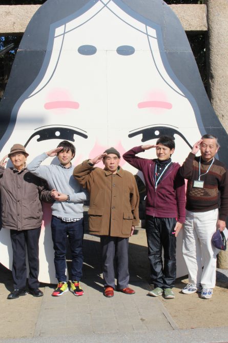 いきいき南デイ 戸明神社にて