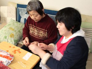 いきいきデイサービス　若松区　ひな祭り作品3