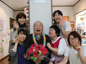 いきいきデイサービス　若松区　2月誕生会2