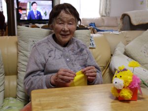 いきいきデイサービス　若松区　折り紙3