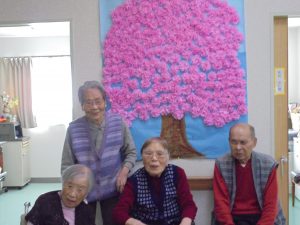 グループホームいきいき桜苑 八幡西区黒崎 桜咲く1