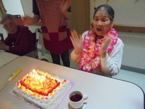 グループホームいきいき桜苑 八幡西区黒崎 お誕生日会?1