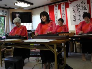 大正琴の皆さん