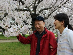 いきいきデイサービス　公園　花見4