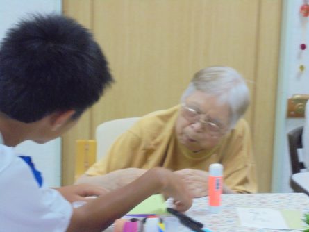 八幡西区黒崎 グループホーム桜苑? 熊西中学体験学習4