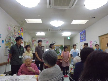 八幡西区黒崎 グループホームいきいき桜苑? 家族会1
