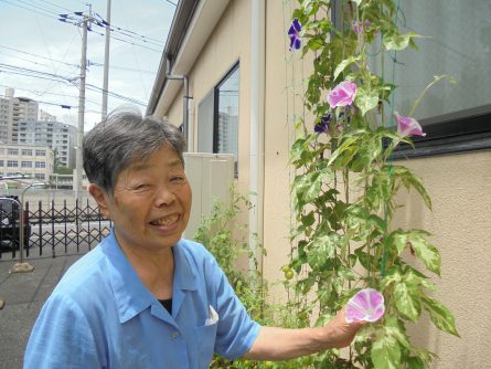 八幡西区黒崎　グループホームいきいき桜苑?　日常3　朝顔　