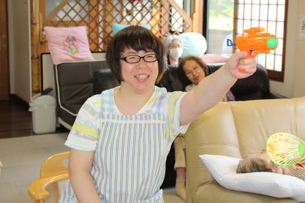 スタッフと一緒に♪