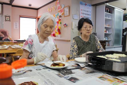 お好み焼き作り⑤