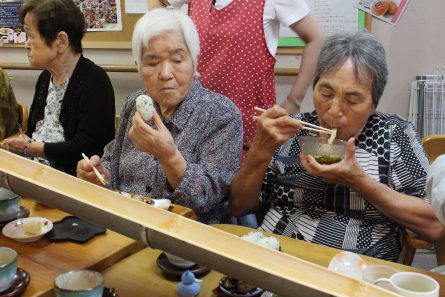 流しそうめん①