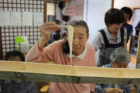 流しそうめん⑥