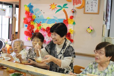 流しそうめん⑤