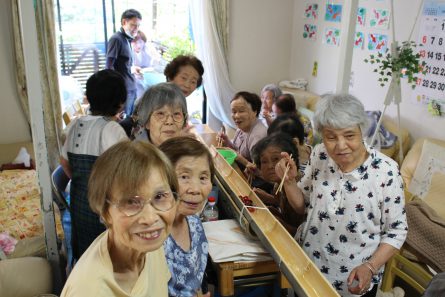 いきいきデイサービスセンター青葉台西　流しそうめん④