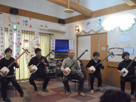 八幡西区東折尾町 いきいき倶楽部・良花居 1月合同誕生会1