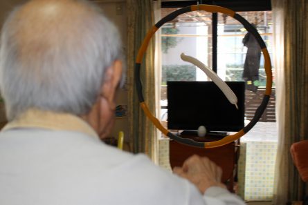 いきいきデイサービス若松区青葉台西　風船ダーツ④