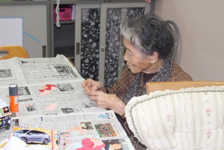 梅の花壁画①