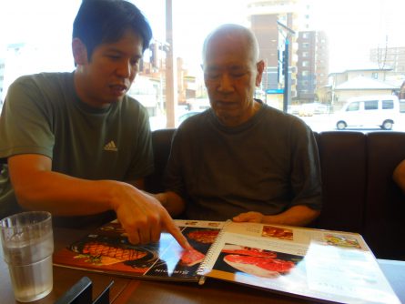 八幡西区山寺町 グループホームいきいき桜苑?外食レク①