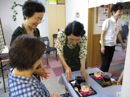 小規模多機能居宅介護いきいき倶楽部・グループホームいきいき良花居 カフェDEいきいき③