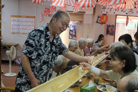 流しそうめん⑧