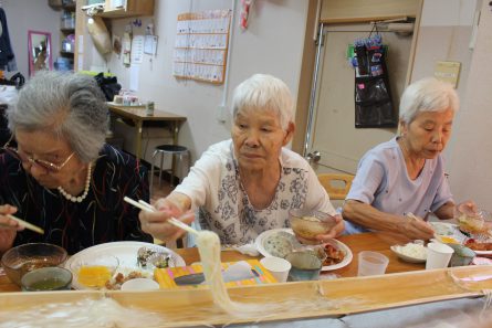 流しそうめん④