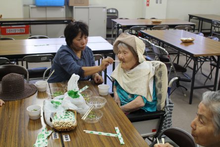 八幡西区山寺町 グループホームいきいき桜苑? 筒井ひまわりまつり③