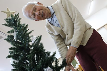 ・若松区・青葉台西・クリスマスツリー・介護・デイサービス
