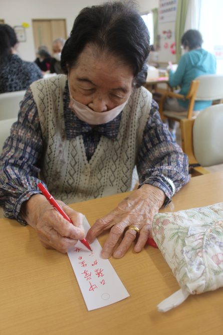 七夕 短冊に願いを②
