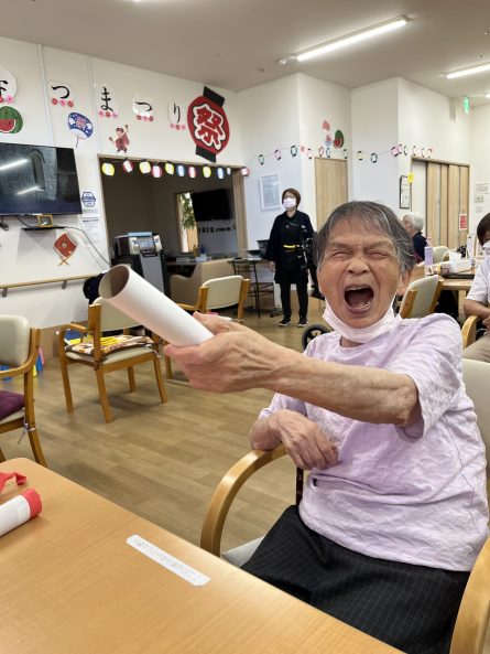 夏まつり 射的③