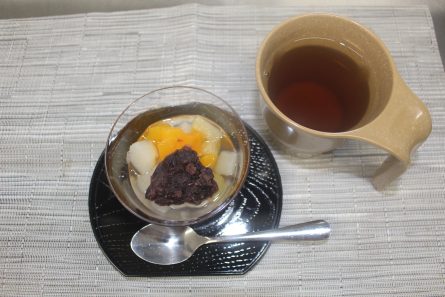 白玉あんみつ②