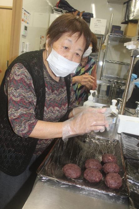 おはぎつくり②