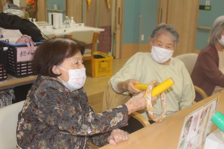 輪投げリレー②