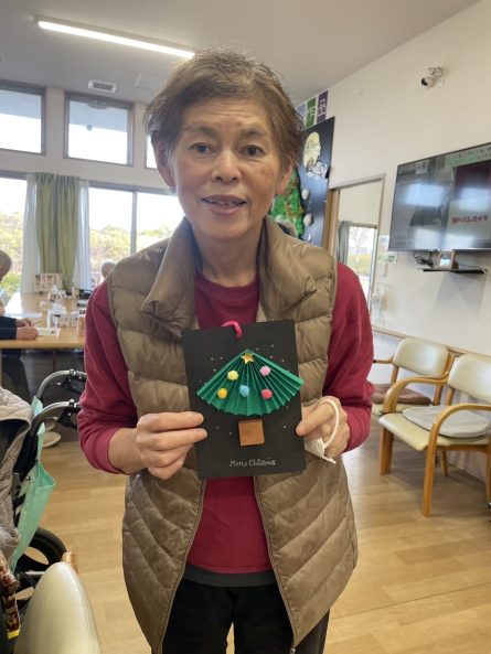 手作りクリスマスツリー②